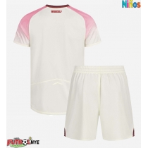 Camiseta Bayer Leverkusen Visitante Equipación para niños 2025-26 manga corta (+ pantalones cortos)